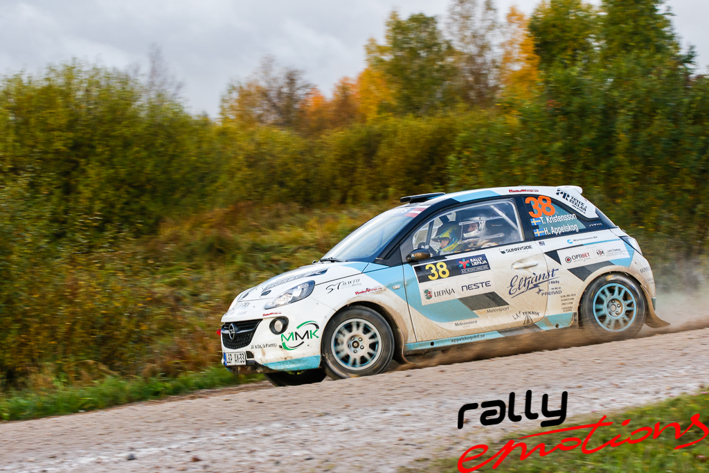 Sportisti Rally Liepāja 2017 trasē