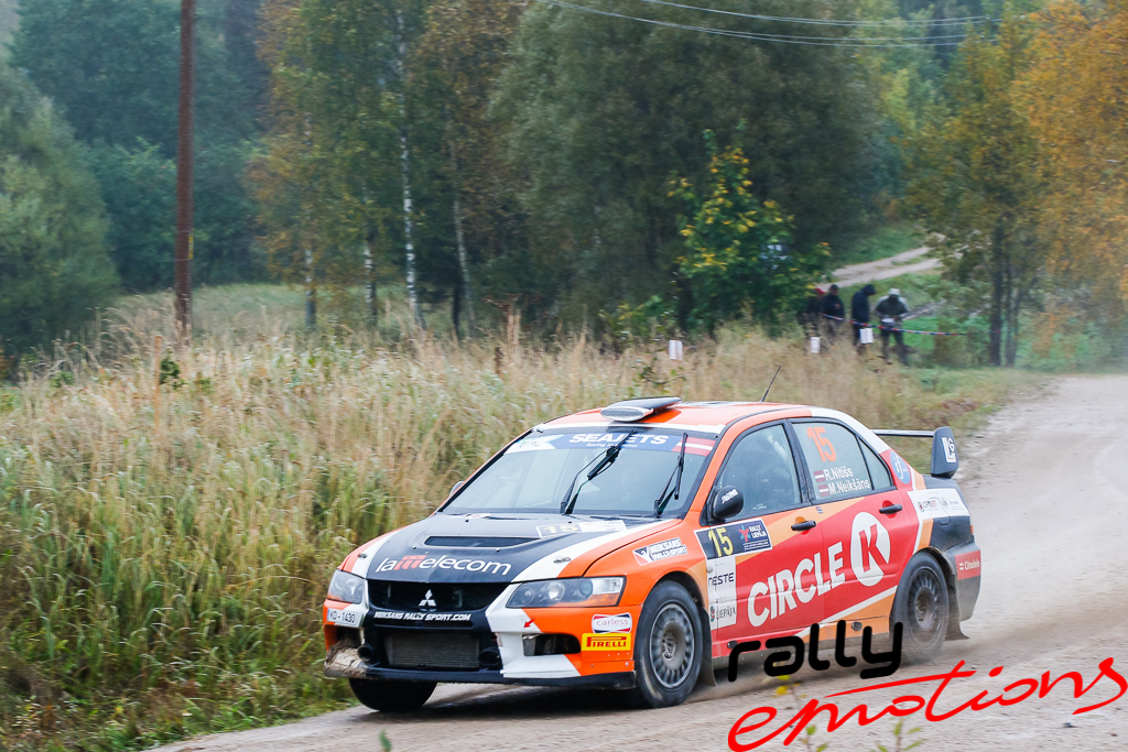 Sportisti Rally Liepāja 2017 trasē