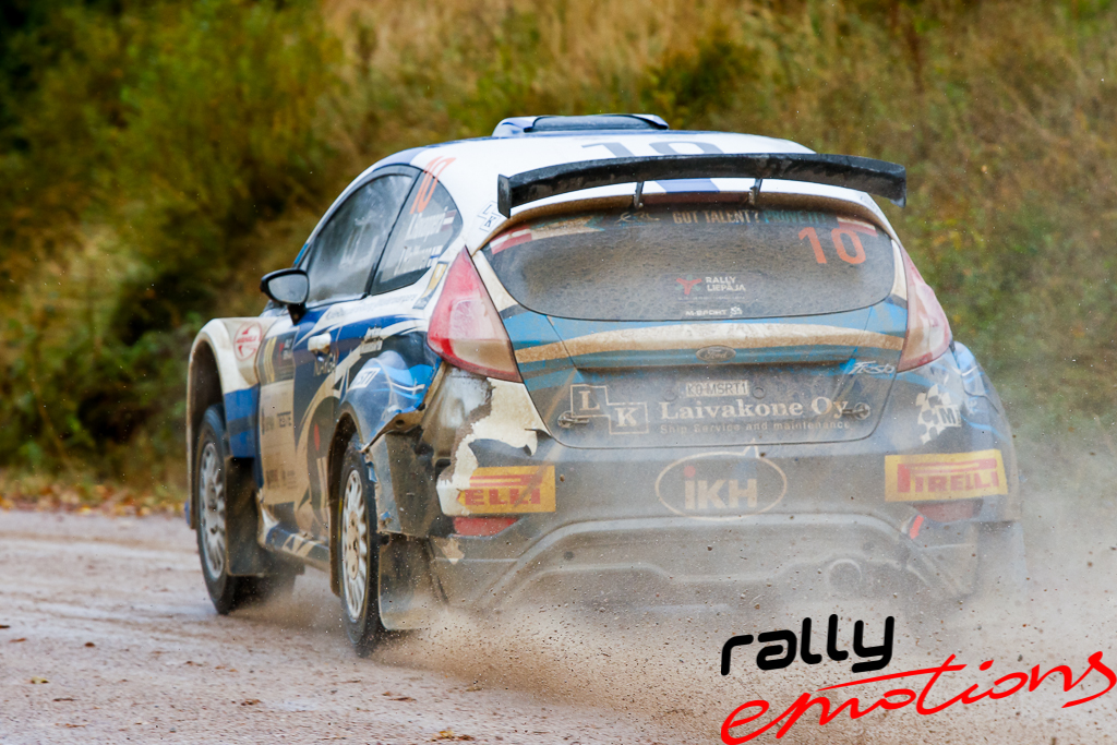 Sportisti Rally Liepāja 2017 trasē