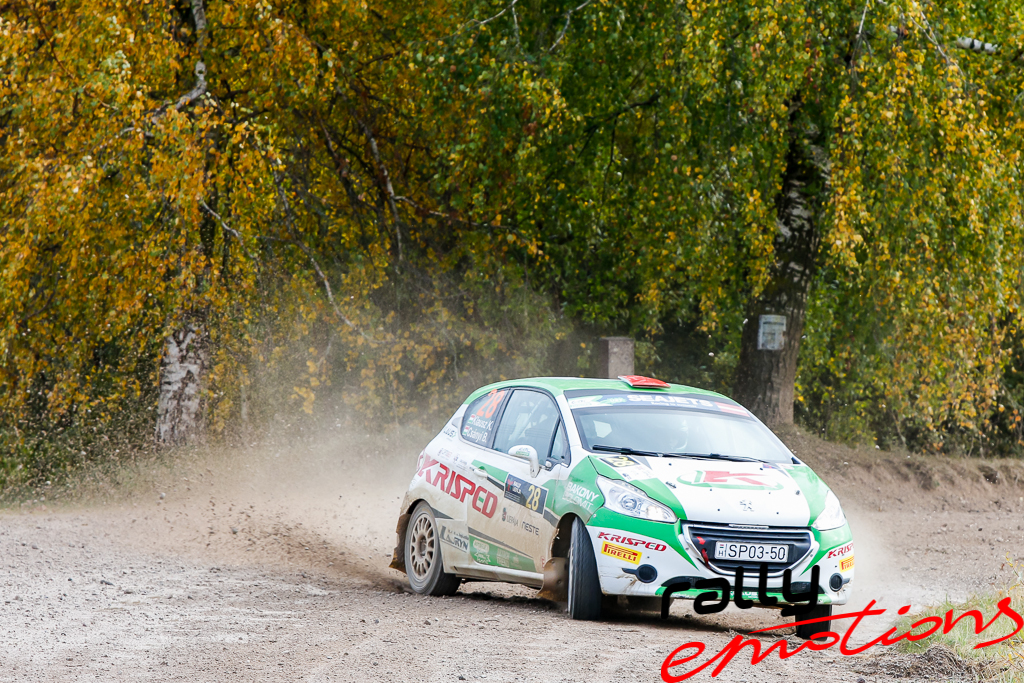 Sportisti Rally Liepāja 2017 trasē