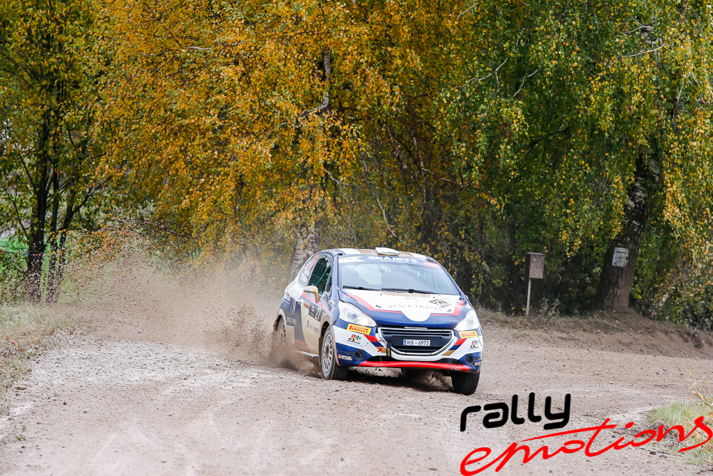 Sportisti Rally Liepāja 2017 trasē