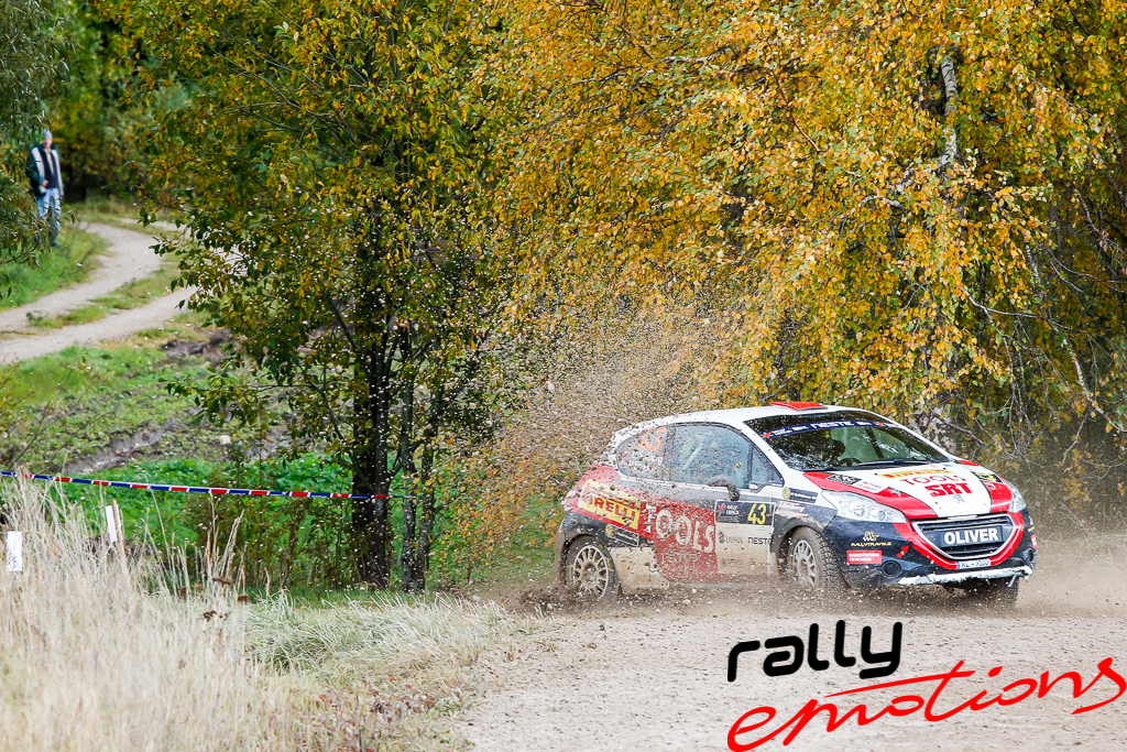 Sportisti Rally Liepāja 2017 trasē