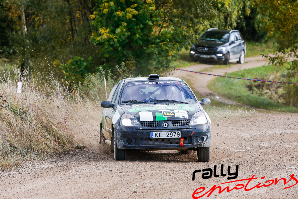 Sportisti Rally Liepāja 2017 trasē