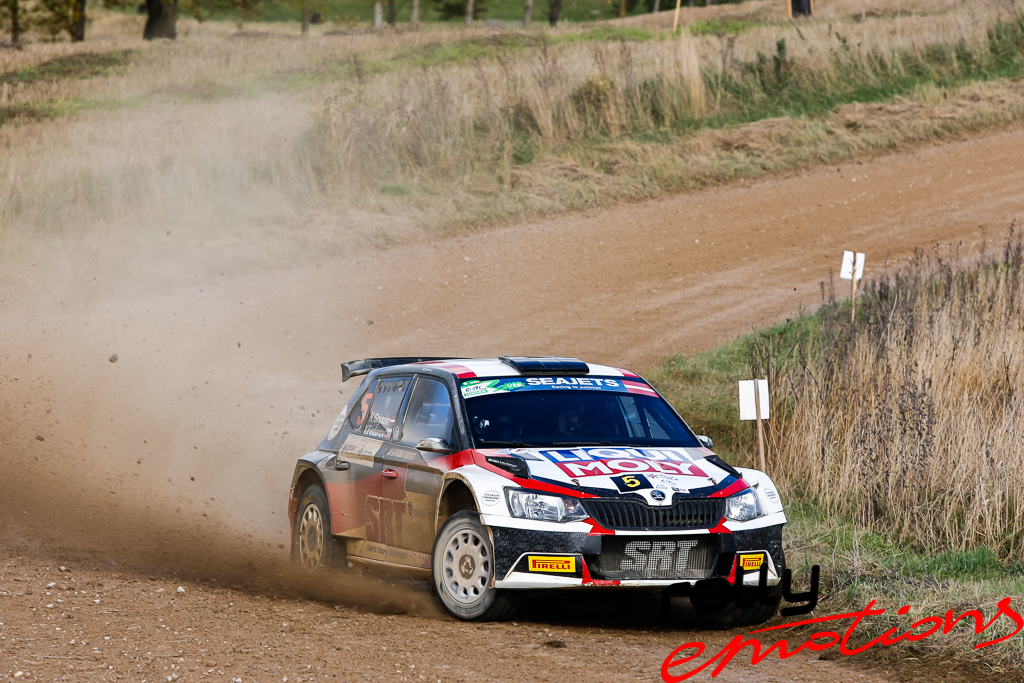 Sportisti Rally Liepāja 2017 trasē