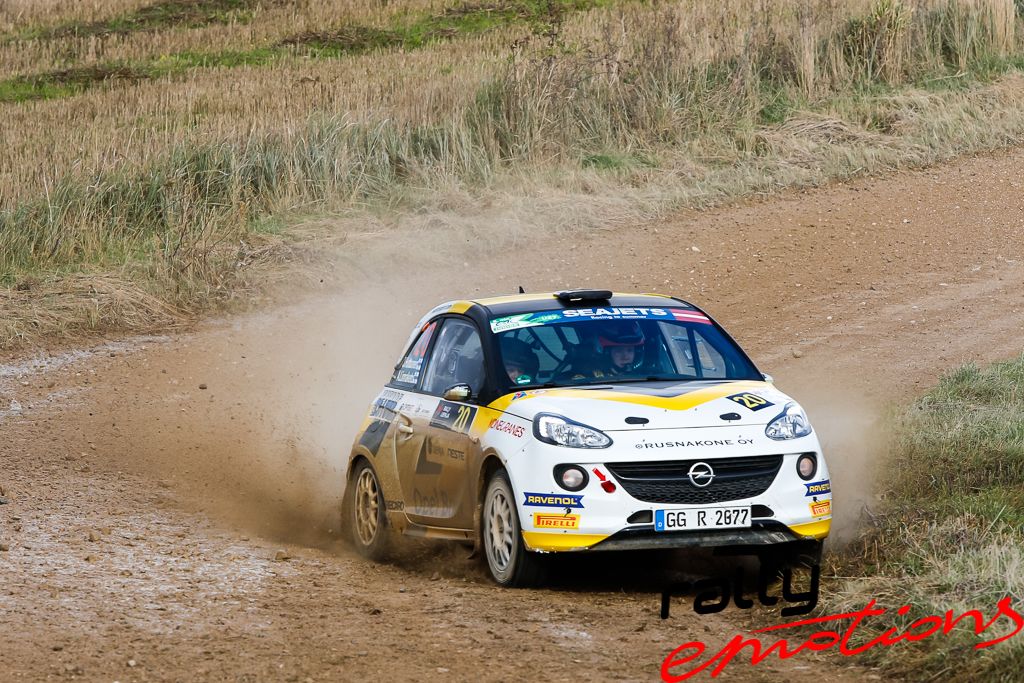 Sportisti Rally Liepāja 2017 trasē