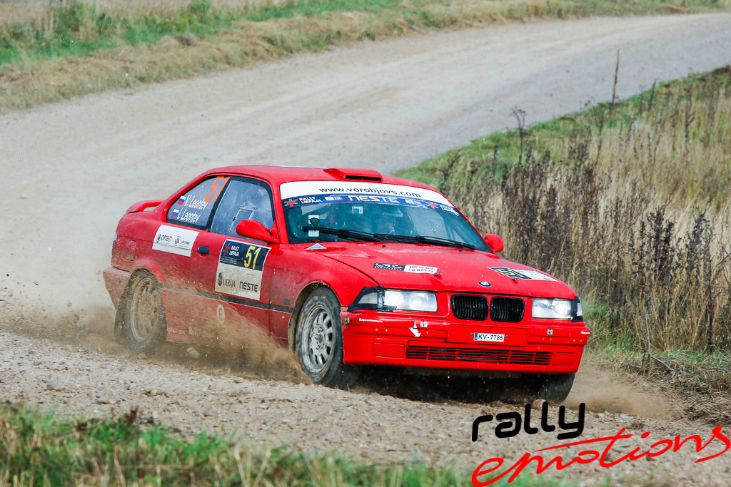 Sportisti Rally Liepāja 2017 trasē