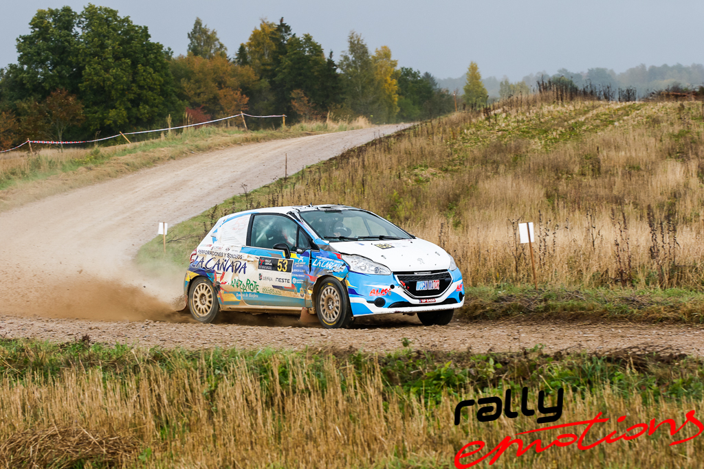 Sportisti Rally Liepāja 2017 trasē