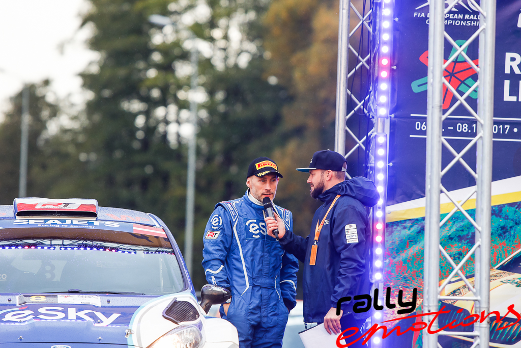 Sportisti Rally Liepāja 2017 trasē