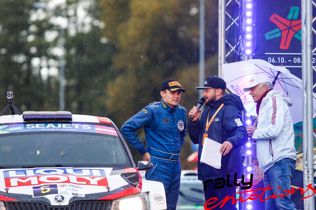 Sportisti Rally Liepāja 2017 trasē