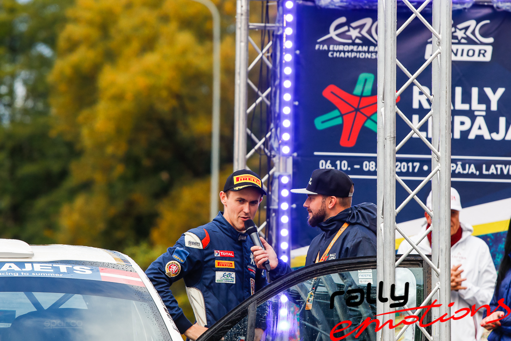 Sportisti Rally Liepāja 2017 trasē