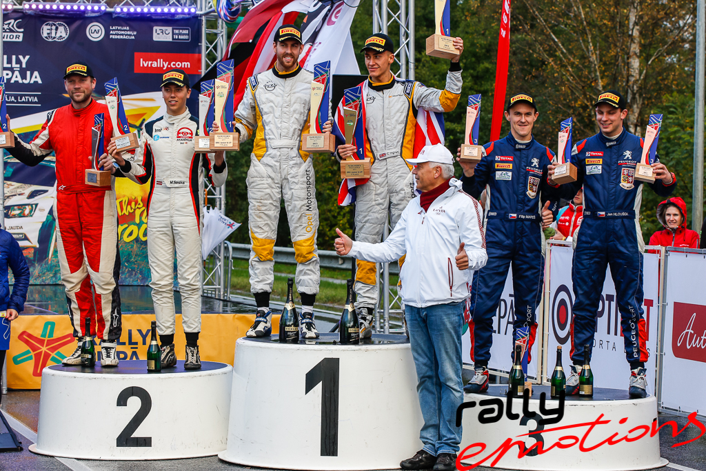 Sportisti Rally Liepāja 2017 trasē