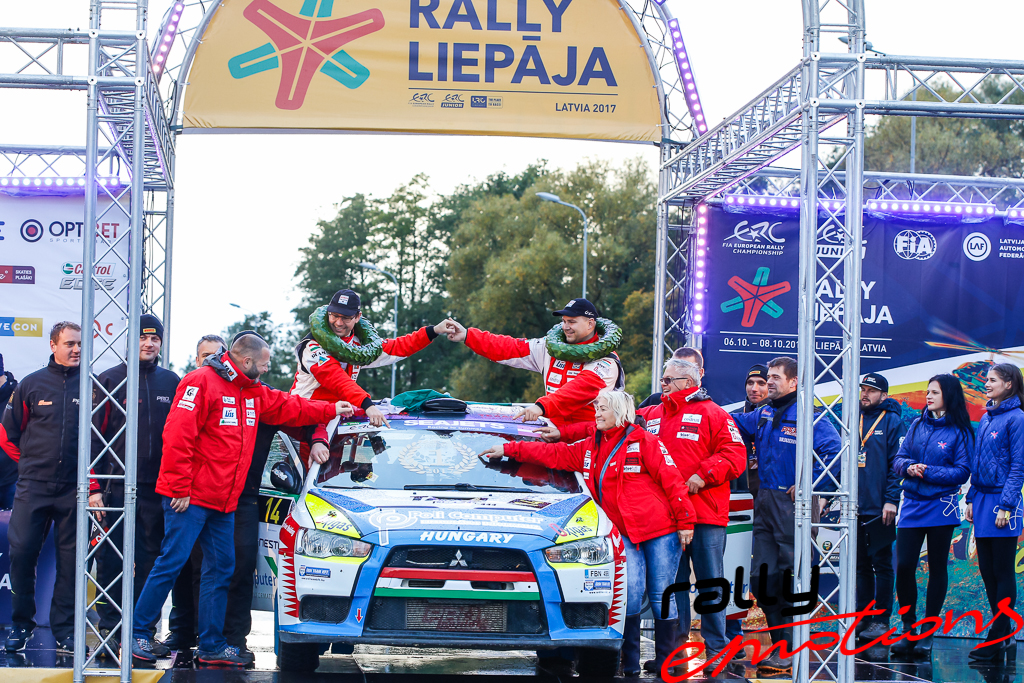 Sportisti Rally Liepāja 2017 trasē
